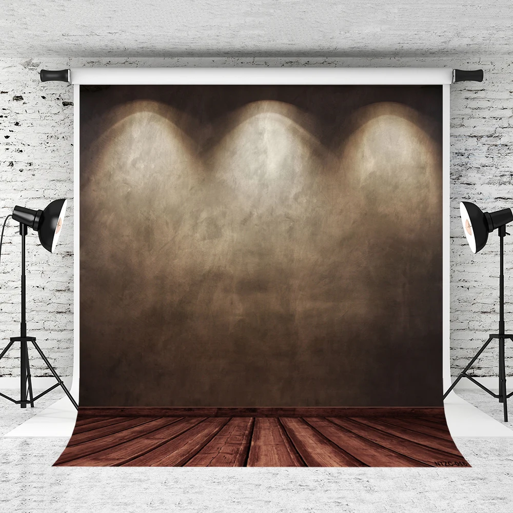 

VinylBDS 5X7FT Retro Brick Photography Backdrop Wood Floor Backgrounds For Photo Studio Baby Photography Camera Background