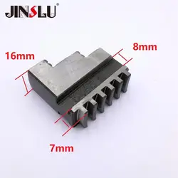 Check Size on photo First K11-125 K11-130  K11 125 130mm 3 Pieces Inside or Outside Jaws 7 Teeth 3 Jaw Lathe Chuck Cartridge