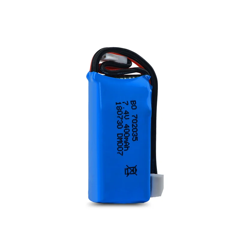 2-5PCS DM007 hot sale RC four axis aerial vehicle 2S 7.4v 400 MAH upgrade lithium battery