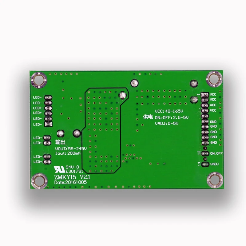 All-in-one Board Universal Constant Current Board, 45-165V Input. Optional Current, 26-65 Inch LED Constant Current Board