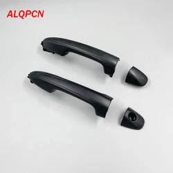 Door outer handle black with cap for toyota pickup hilux Revo 2015-2018