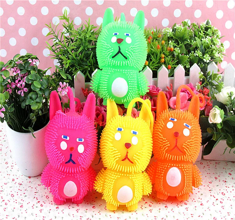 Dolls Bunny Vent Ball Lovely Rabbit Flash Toys For Children 2021