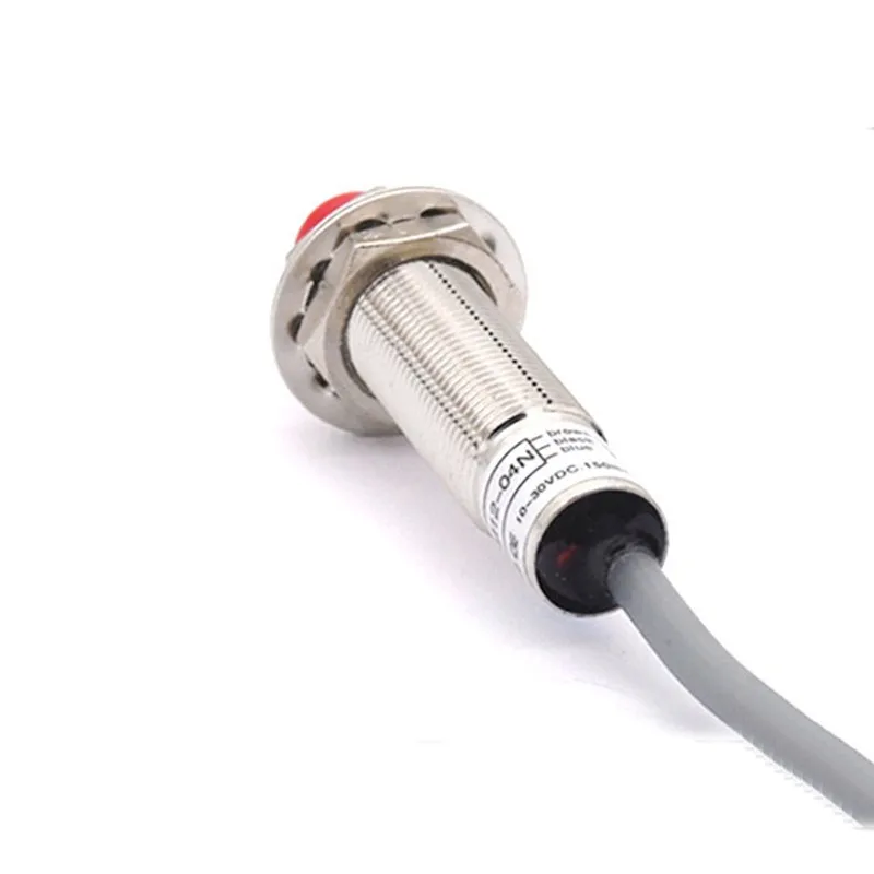 1PCS  PM12-04N / PM12-04P /  PM12-04S M12 NPN NO New FOTEK Proximity Switch Sensors 3 Wire 150mA 10-30VDC Sn-4mm