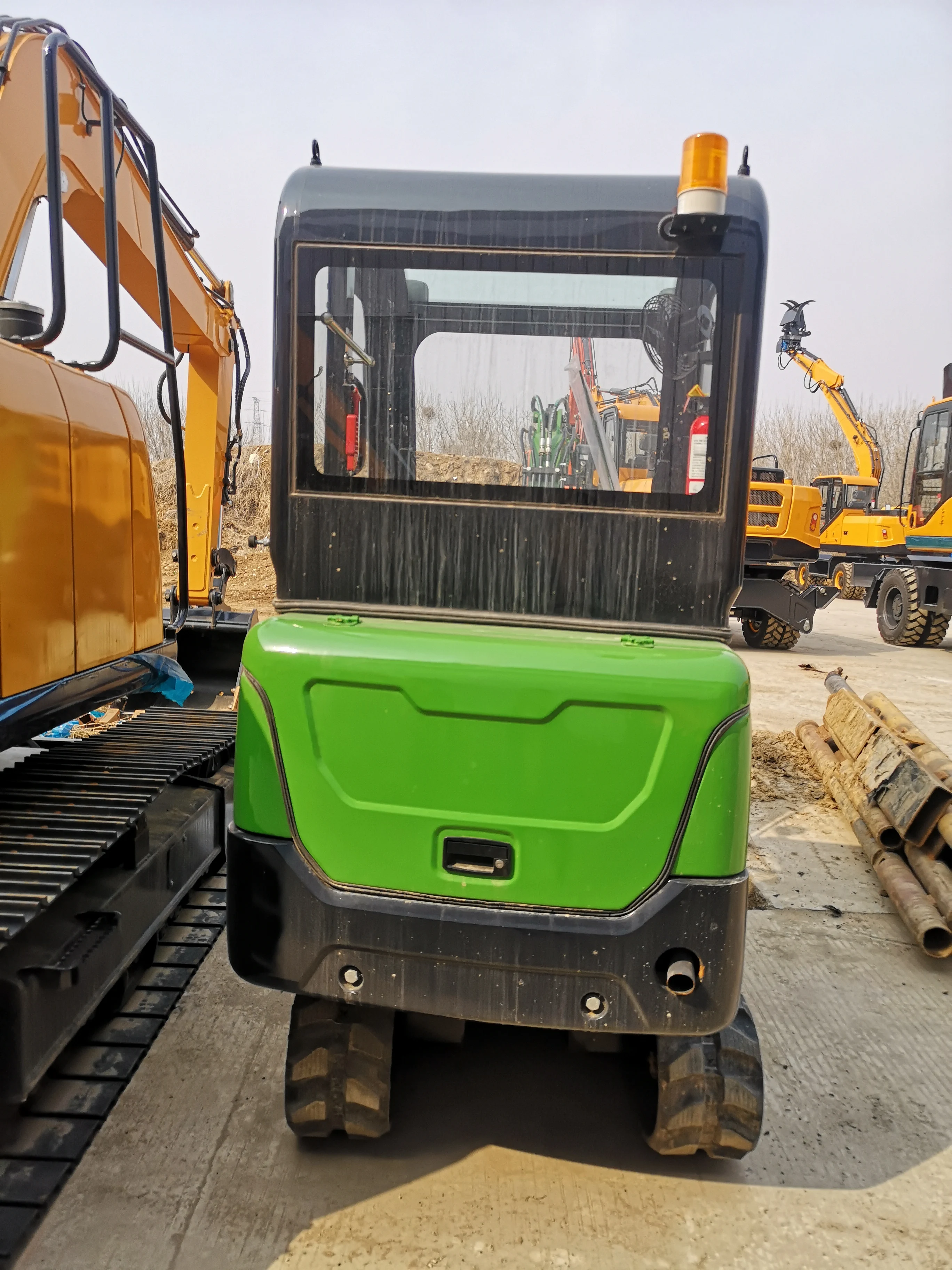 New 1.8Ton Digger Crawler Excavator Farm Works Chinese  Construction Machine