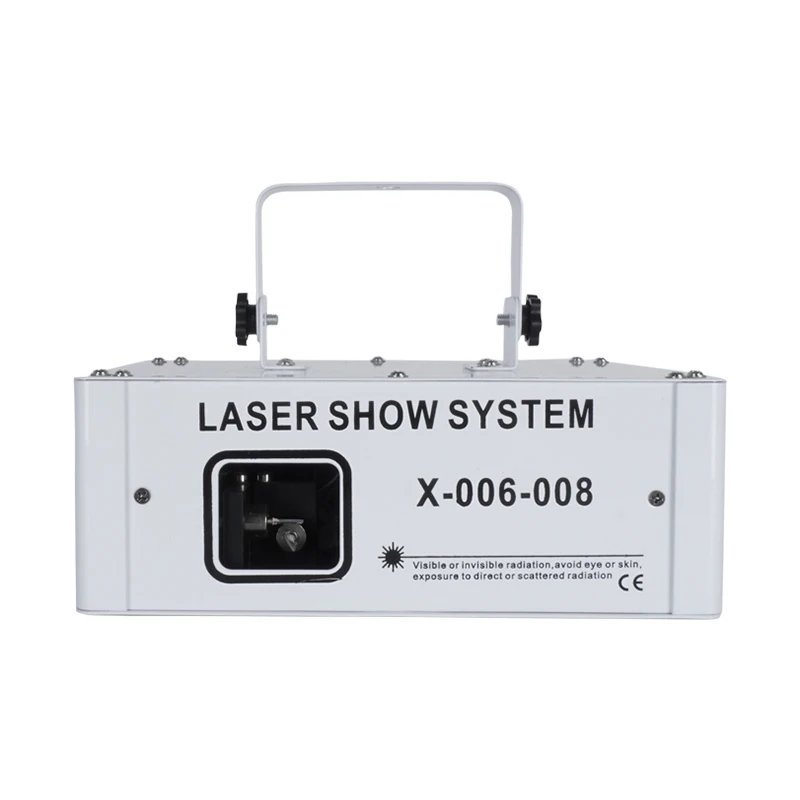 Yeni tasarım 500MW/1W animasyon lazeri ışık DMX512 lazer ışığı disko Dj lazer ışını desenleri ışıkları sahne aydınlatma etkisi