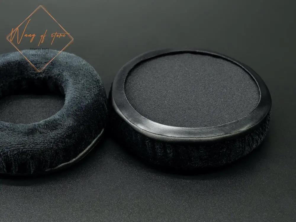 두꺼운 벨벳 벨벳 귀 패드 쿠션 Beyerdynamic AKG 소니 데논 헤드폰-60 65 70 75 80 85 90 95 100 105 110 115 mm