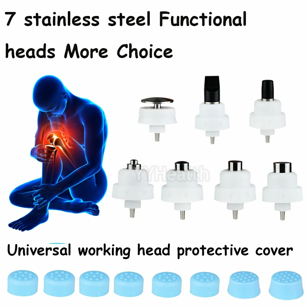 Máquina portátil de terapia de ondas de choque para ED 2021, masajeador, tratamiento de ondas de choque, alivia el dolor muscular de cintura, herramienta de masaje para el cuidado de la salud