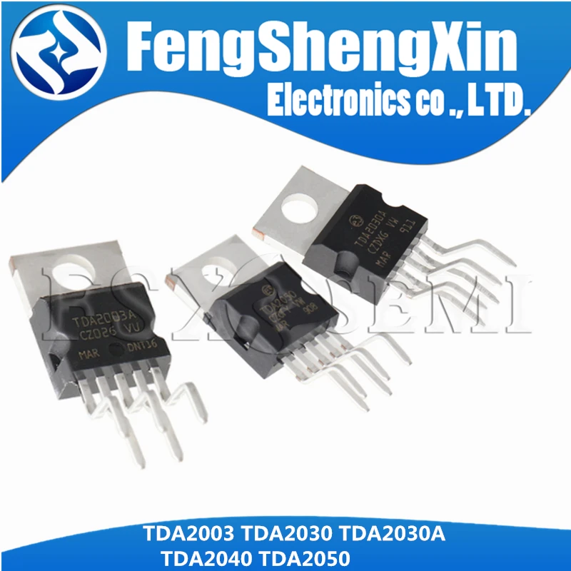 10pcs/lot New TDA2003 TDA2030 TDA2030A TDA2040 TDA2050 LM317T L7805CV IRF3205 LM1875T Transistor TO-220