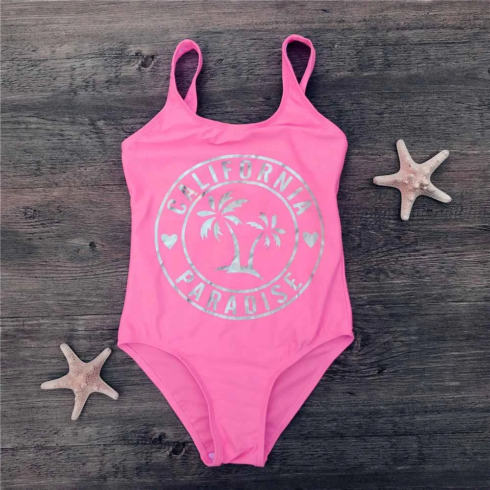 7-14 Years Pineapple Decoration Kids Girls One Piece Swimsuit Girls Swimwear 2025 Children Swimsuit Cute Baby Bathing Suit A21