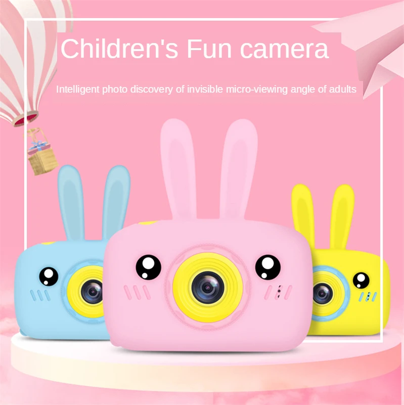 Children's Camera Toy Baby Cute Camera Rechargeable Digital Camera Mini Screen Baby Kids Educational Toys Outdoor Games Toys