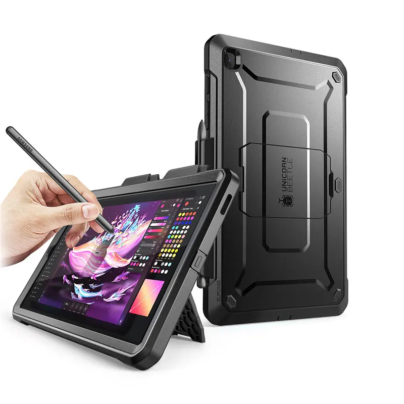 For Galaxy Tab S6 Lite Case 10.4 (2020/2022) SUPCASE UB Pro Full-Body Rugged Cover with Built-in Screen Protector & S Pen Holder