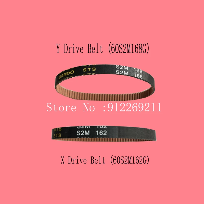 

For Graphtec CE6000-40 CE6000-60 CE6000-120 Cutter Plotter X and Y Drive Belt 60S2M168G 60S2M162G Motor Synchronous Belt