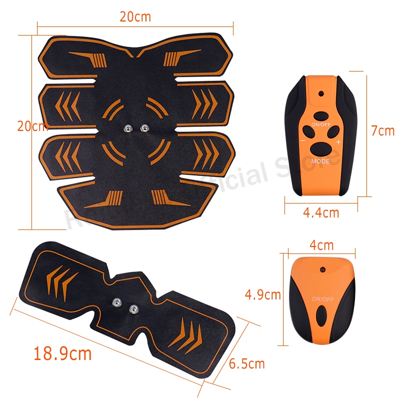 الذكية EMS مدرب الجسم الكهربائية محفز العضلات اللاسلكية البطن ABS محفز اللياقة البدنية فقدان الوزن مدلك شحن/عن بعد