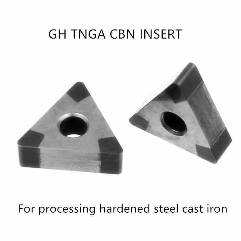 CBN-Einsatz TNMG TNGA160404 Tnmg 160408 Cnmg120404 Metalldrehwerkzeuge Drehmeißel zur Bearbeitung von gehärtetem Stahl Gusseisen 1 Stück – Detail 4
