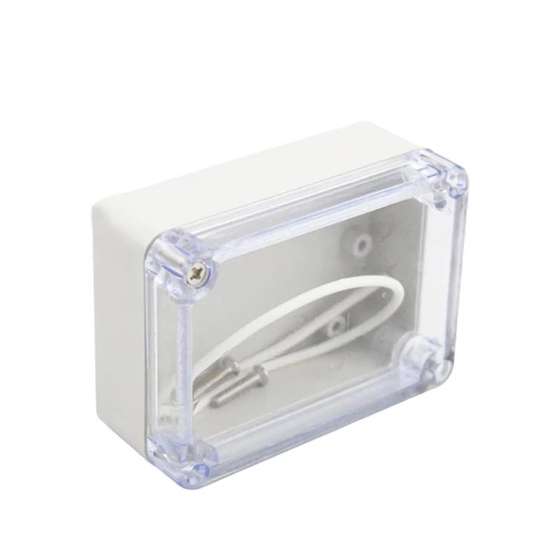 Vislble-caixa de plástico transparente, proteção externa à prova d'água, caixa de junção, projeto eletrônico, instrumento