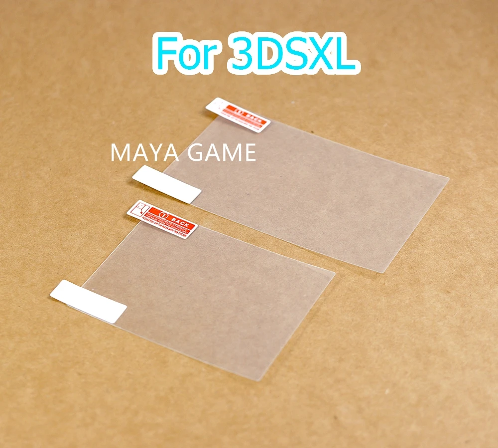1 комплект новой рекламной HD прозрачной верхней нижней защитной пленки для сенсорного экрана 3DSXL 3DSLL Защитная пленка для ЖК-экрана для 3DS XL LL