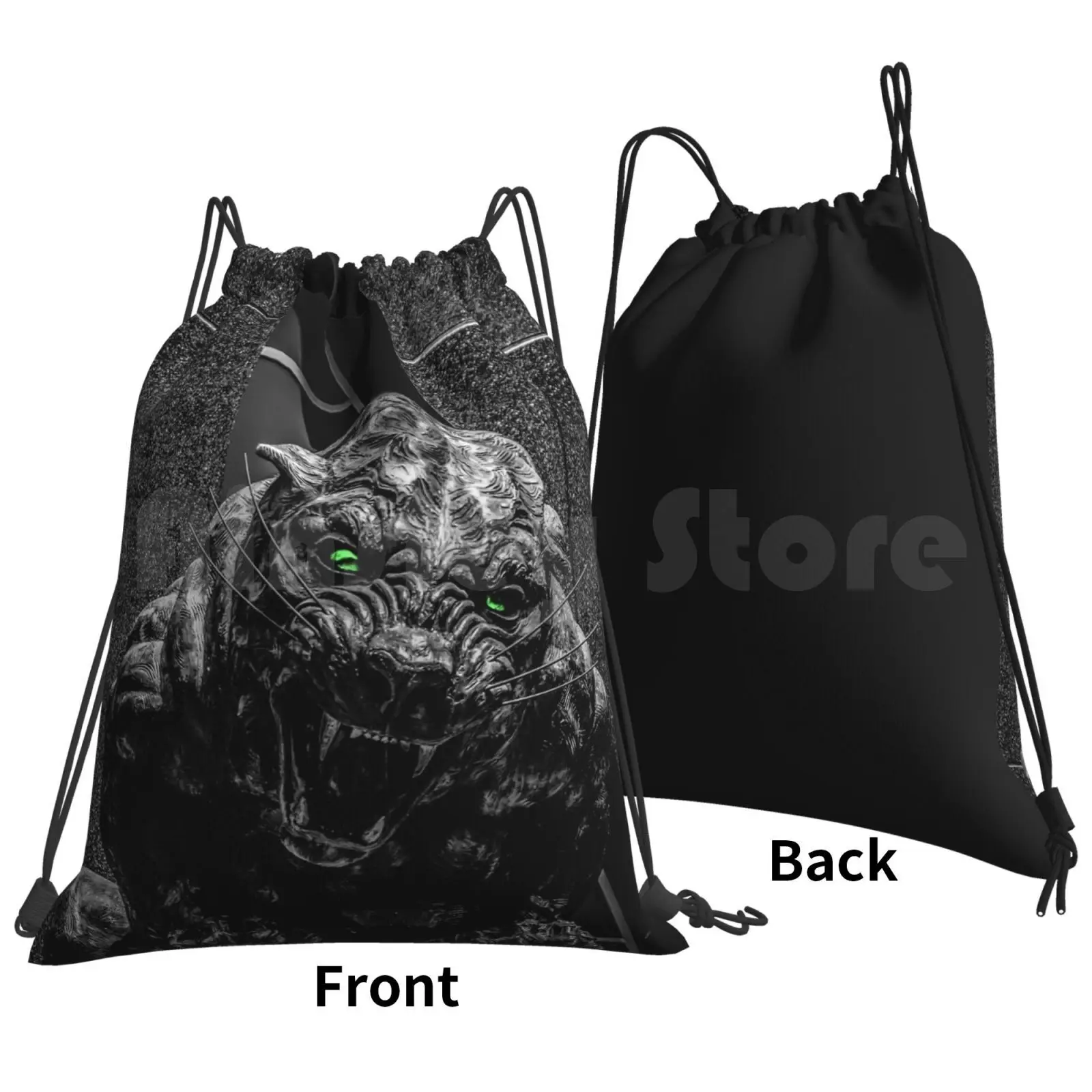 Panthers Backpack Drawstring Bag Riding Climbing Gym Bag Panthers Stadium Panthers Nc Charlotte North Carolina Sports