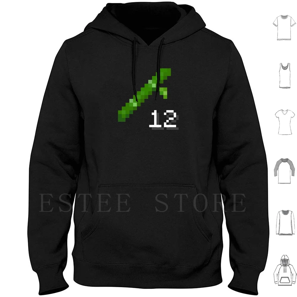 12 Bamboo-Hoodies Long Sleeve Mumbo Jumbo Hermit Grian Iskall Mumbo Gaming Youtube Stressmonster Xisumavoid