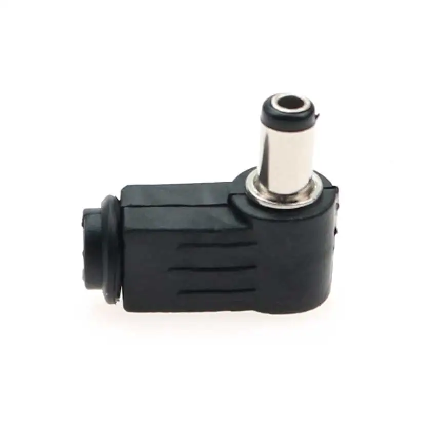 يوشى الذكور DC قوة التوصيل موصل زاوية الحق L على شكل 2.5*0.7 3.5*1.1 3.5*1.35 4.0*1.7 4.8*1.7 5.5*2.1 5.5*2.5 مللي متر DC قوة التوصيل