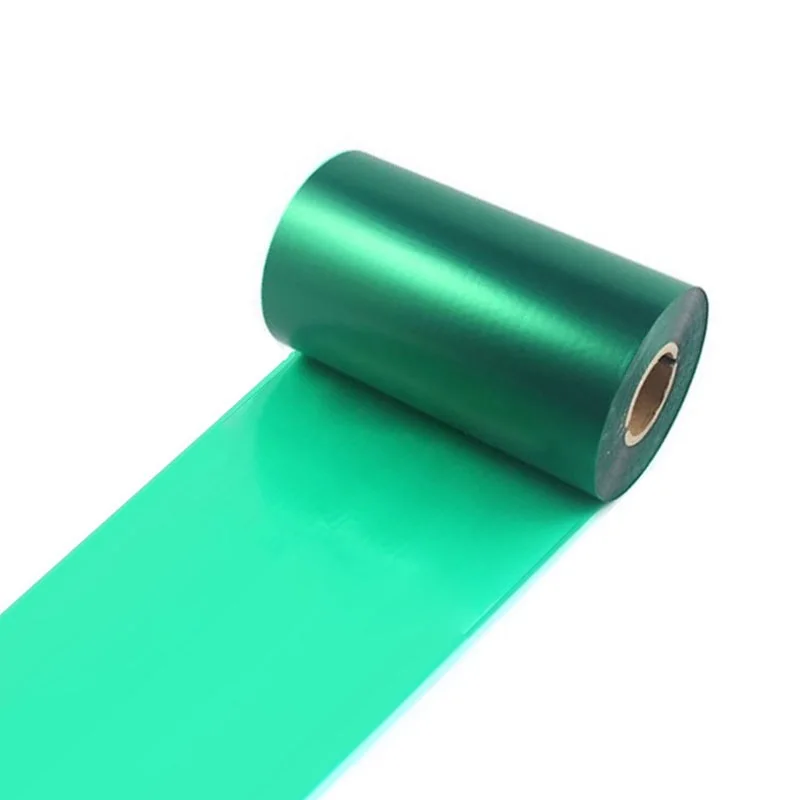 Resin Ribbon Color Resin-based Ribbon LT Blue Green White Thermal Transfer Ribbon for PET and PVC label Printer