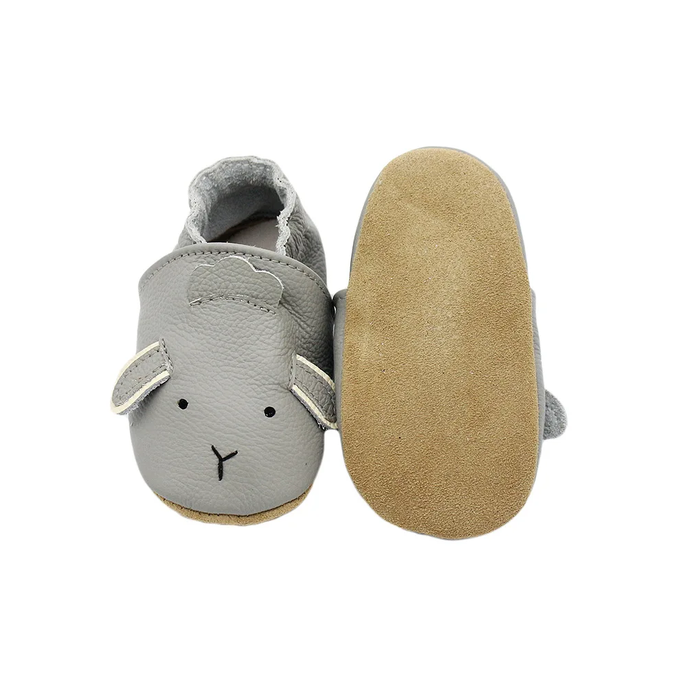 Baby Leather Casual Crib Shoes For First Steps Toddler Girl Boy Newborn Infant Educational Walkers kids Children Animal Sneakers