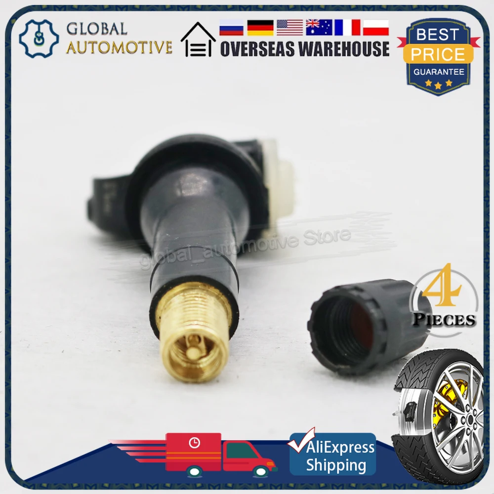 GM 타이어 압력 모니터링 시스템, 캐딜락 CT6 XT5 SRX 쉐보레 말리부 13598773 TPMS 센서용, 13516165 433mhz, 4 개, 신제품