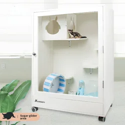 Special Feeding Box Incubator Cage Pygmy Flying Squirrel Squirrel Totoro Cage Luxury Villa Cabinet