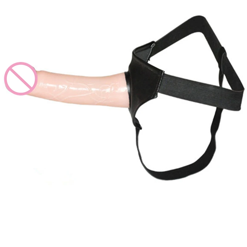 hollow Dildo Strap on Panty Anal cock Ultra Elastic G-Spot Erection Assist Harness Penis Vibrator Dick Sex Toy