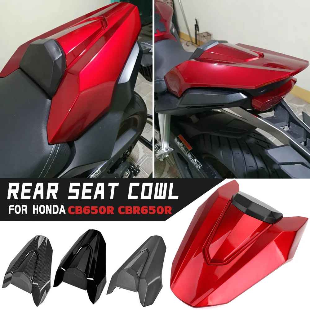 

2021 CB650R Seat Cover Cowl Fairing Solo Rear Passenger Pillion For Honda CBR650R CB CBR 650R 2019 2020 Motorcycle Part Carbon