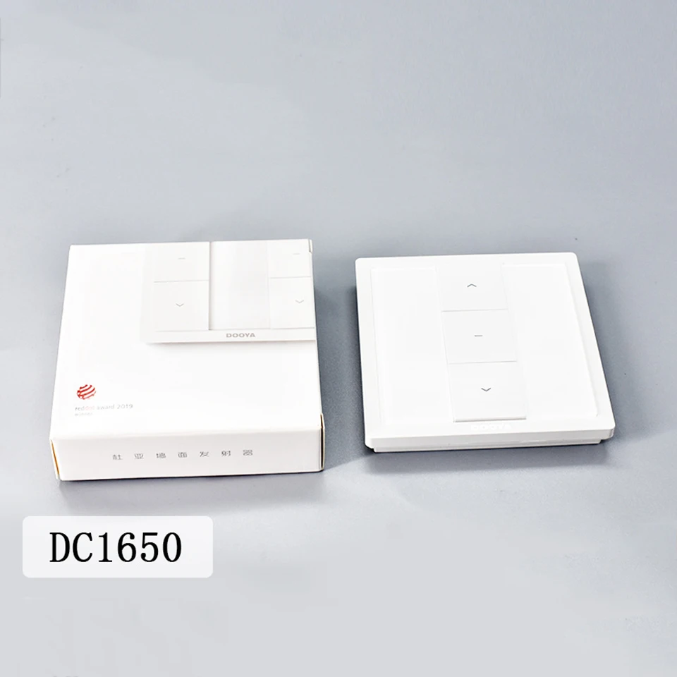 Dooya DC1650/DC651/DC1653 1/dual/15 قناة 86 الجدار ملصق تحكم عن بعد ل Dooya الكهربائية كورتيان موتور DT52E/DT360E