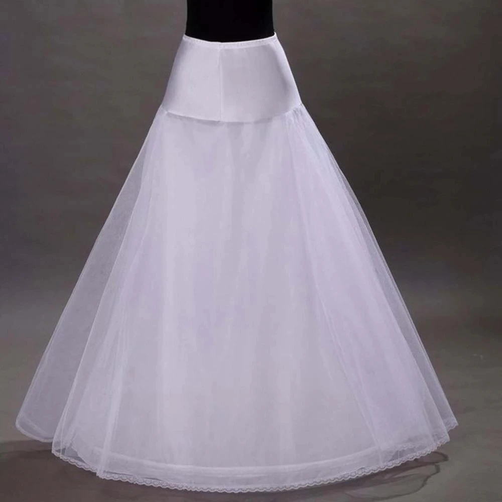 New Arrivals 100% High Quality A Line Tulle Bridal Petticoat Underskirt Crinolines for Wedding Dress