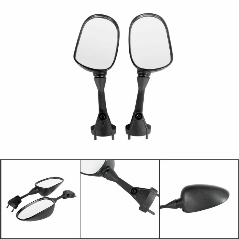 Motorcycle Side Rear View Mirrors For Kawasaki Ninja ZX6R ZX-6R ZX636 2005-2008 2006 2007