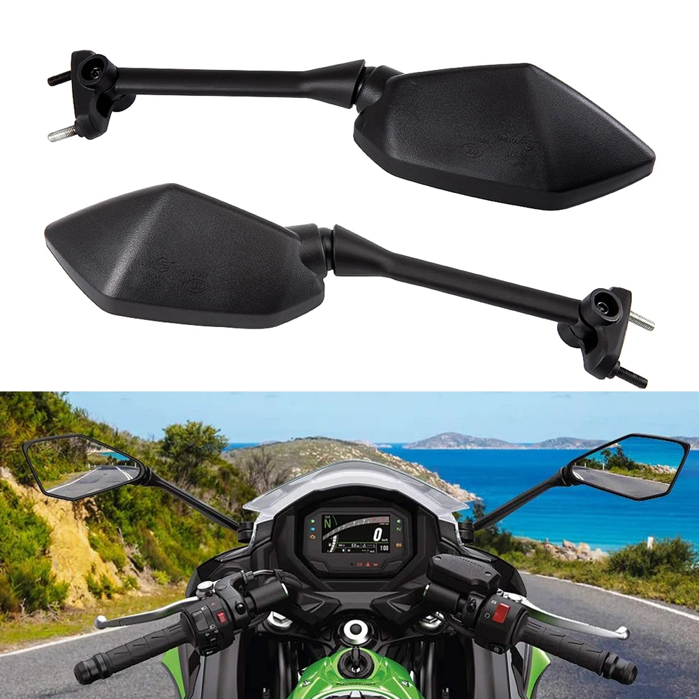 Motorcycle Rear View Side Mirrors mirror For Kawasaki NINJA 650R ER6F ER-6F 2009-2016 400R 2010-2014 NINJA 1000 Z1000SX 2011-14