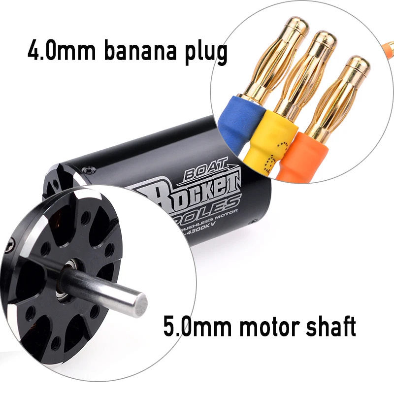 3660 3670 3680 3250KV 2600KV 880KV 1100KV 4300KV Motore Brushless per M41 Catamarano Spartan 800mm-1000mm RC Barca