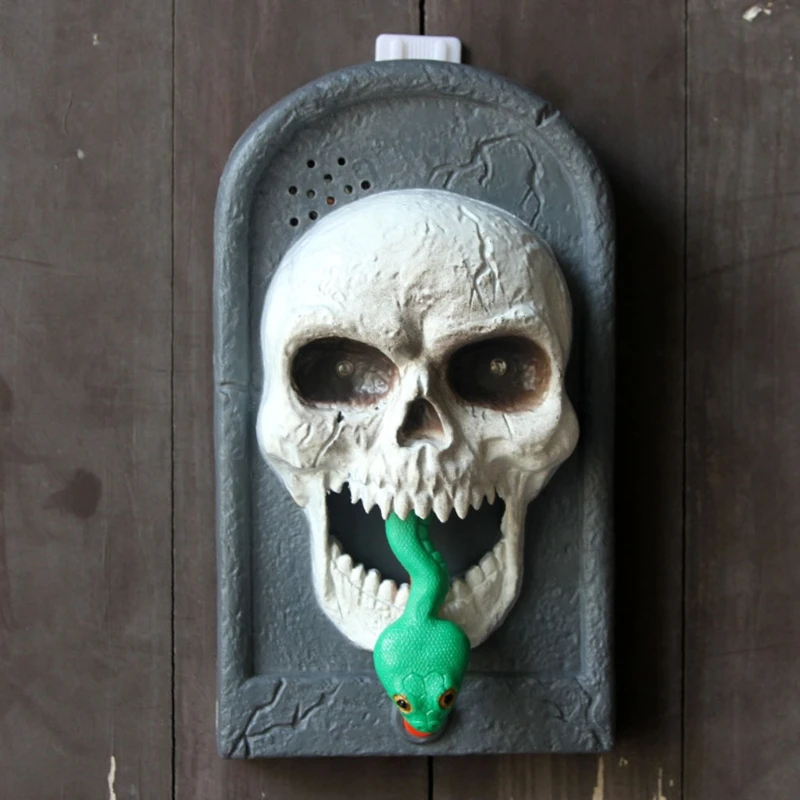 Halloween Door Doorbell Props for Ghost Festival Decoration Supplies