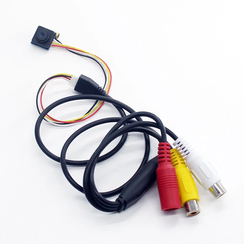 SMTKEY 700TVL Audio Micro Mini Color CCTV Security Video  Mini Camera Free with BNC adapter
