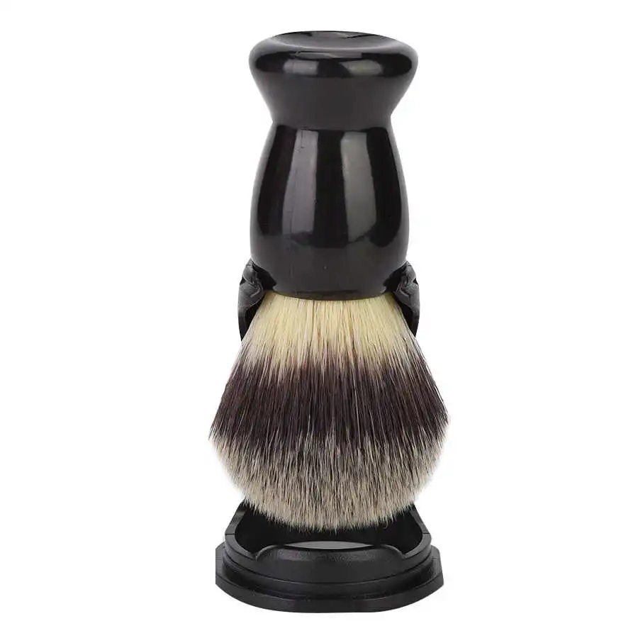 Beard Men Shaving Brush Holder Set Acrylic Shaving Brush Holder Support Beard Brush Shaving Tool for Mens