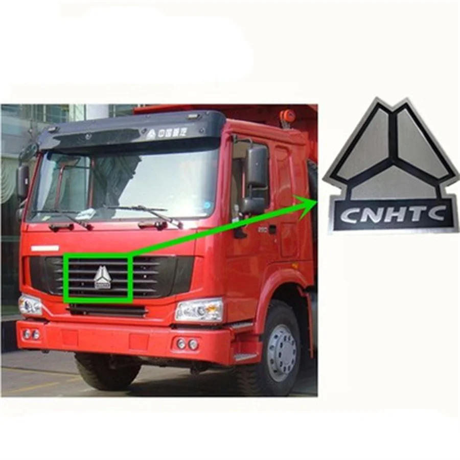 SINOTRUK LOGO sticker Applicable to the HOWO 380 truck,  the heavy truck cab, truck logo