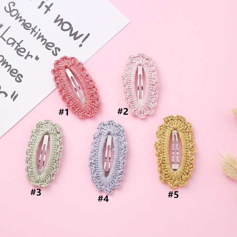 5 colors Hair Clips for Children Women Kids Baby Girls Snap Hair Clamp Pins Hairpins BB Barrettes Baby Girl Styling Accessories