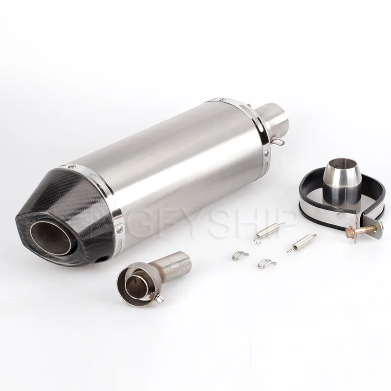 MT 09 Motorcycle For ARROW For R6 CB1000R TMAX 530 WR450F Universal Motorcycle Akrapovic Exhaust Pipe Muffler Scooter