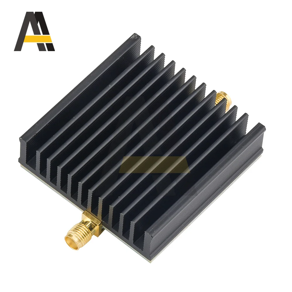 433MHz wzmacniacz fal RF 5W dla 380-450MHz bezprzewodowy nadajnik zdalnego sterowania 2.5W (34dBm) 5.0V zasilacz ze standardową żeńską SMA