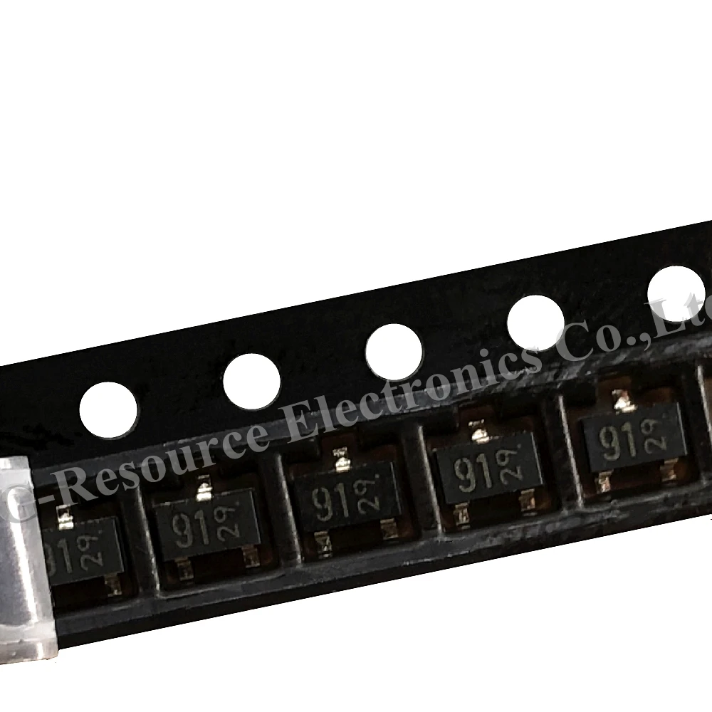 (50pcs) DTA113TKA SOT-23 디지털 트랜지스터 DTA113TKAT143 SMD 바이어스 저항 내장 트랜지스터 (마킹 91)