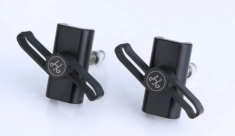 H & H-Lightweight Titanium Hinge Clamp Plate and Lever Set for Brompton Bicycle Folding