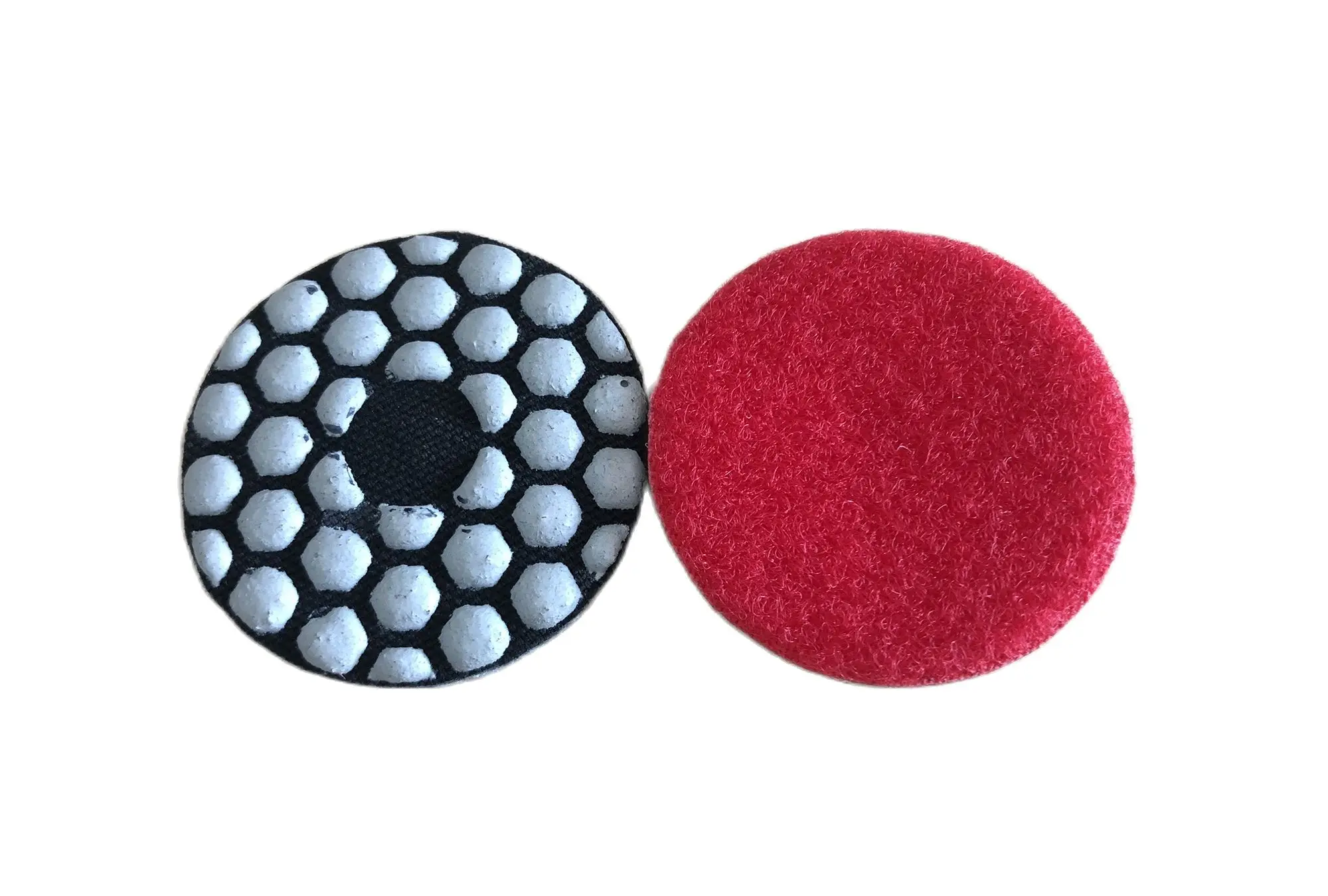 2 Inch 50mm Abrasive Black Diamond Dry Polishing Pad For Grinding And Cleaning Marble Ceramic Glass Stone