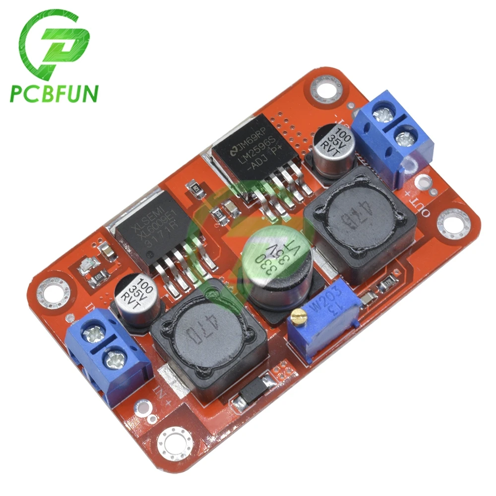 XL6009 LM2596S LM2596 DC-DC Step Up Down Boost Buck Voltage Power Converter Module 1.25V-26V To 3.5V-28V 3A Power Supply Module