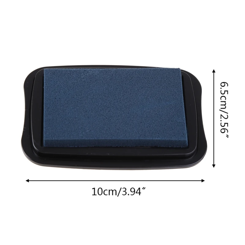 Handmade DIY Water Based Finger Paint Ink Pad for Rubber Stamps Printing Wood Paper Scrapbooking Inkpad