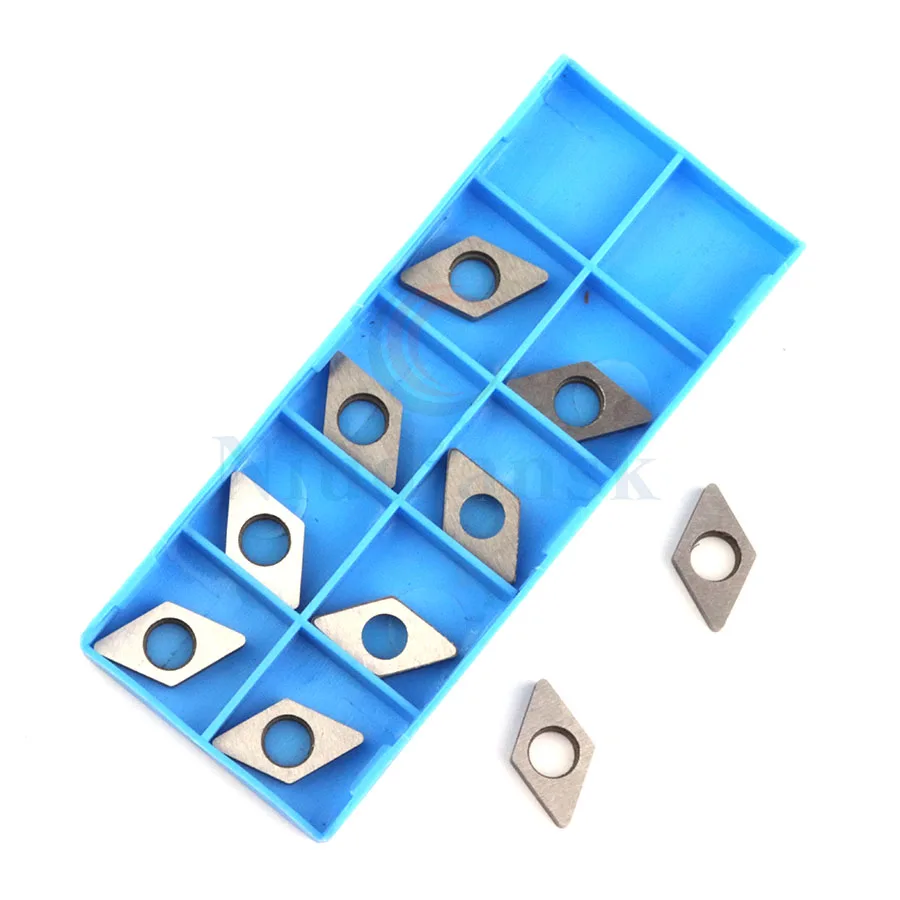 10pcs MD1103 MD1504 MD1506 D-shaped rhombus CNC lathe tool holder Shim Tool accessories Tungsten steel alloy Knife handle gasket