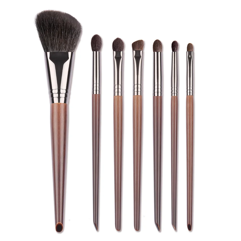 BETHY BEAUTY 7 PCS Brushes Set for Make Up Tapered Blending Contour Shader Domed Brush Makeup Smudge Shading Brush Set Cosmetic