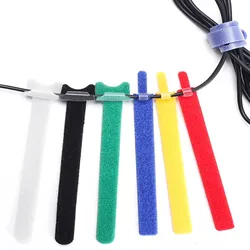 60PCS/30PCS Reusable Velcro cable tie,  Slipknot plastic nylon cable tie cable organizer wire organizer  zip ties