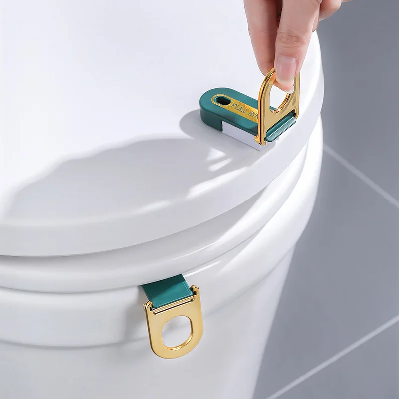 Multipurpose Portable Toilet Seat Lifter Toilet Lifting Device Avoid Touching Toilet Lid Sucker Handle Bathroom Accessories